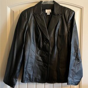 East 5th Genuine Leather, XL black.